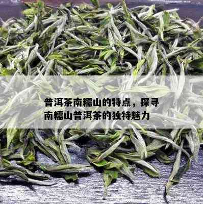 普洱茶南糯山的特点，探寻南糯山普洱茶的独特魅力