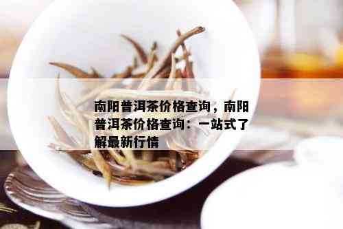 普洱茶价格查询，普洱茶价格查询：一站式了解最新行情