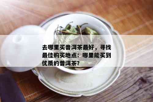 去哪里买普洱茶更好，寻找更佳购买地点：哪里能买到优质的普洱茶？