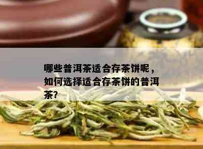 哪些普洱茶适合存茶饼呢，如何选择适合存茶饼的普洱茶？