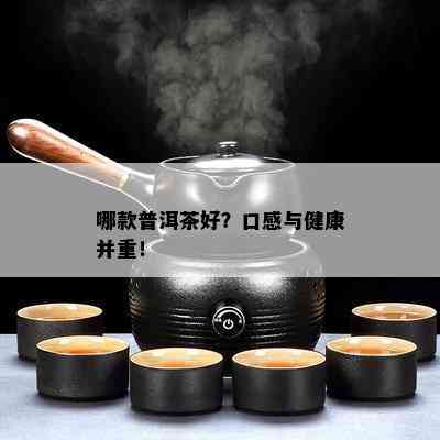 哪款普洱茶好？口感与健康并重！