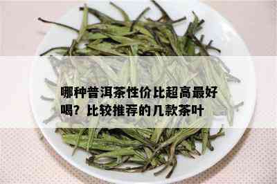 哪种普洱茶性价比超高更好喝？比较推荐的几款茶叶