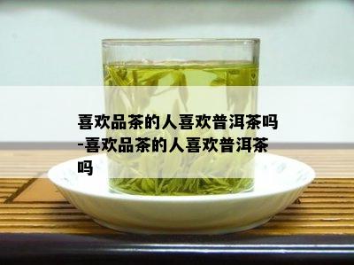 喜欢品茶的人喜欢普洱茶吗-喜欢品茶的人喜欢普洱茶吗