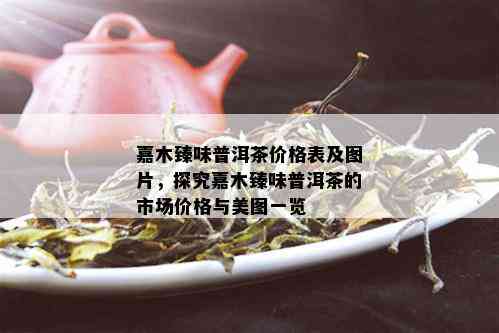 嘉木臻味普洱茶价格表及图片，探究嘉木臻味普洱茶的市场价格与美图一览