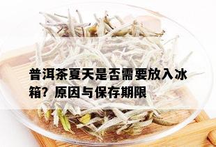 普洱茶夏天是否需要放入冰箱？原因与保存期限