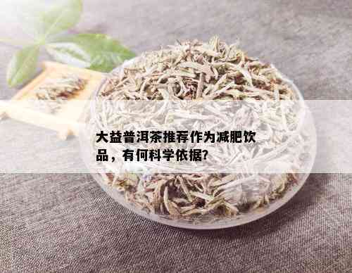 大益普洱茶推荐作为减肥饮品，有何科学依据？