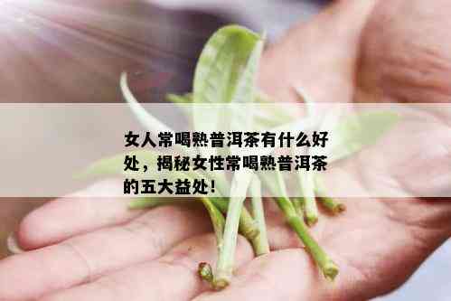 女人常喝熟普洱茶有什么好处，揭秘女性常喝熟普洱茶的五大益处！