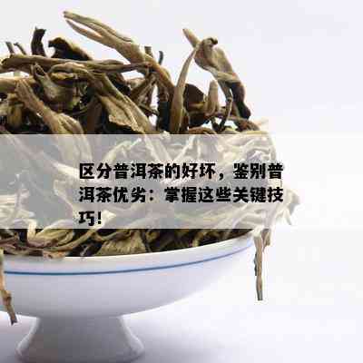 区分普洱茶的好坏，鉴别普洱茶优劣：掌握这些关键技巧！