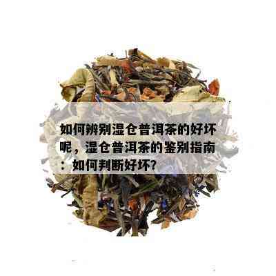 如何辨别湿仓普洱茶的好坏呢，湿仓普洱茶的鉴别指南：如何判断好坏？