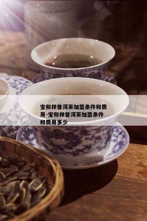 宝和祥普洱茶加盟条件和费用-宝和祥普洱茶加盟条件和费用多少