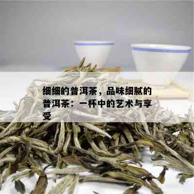 细细的普洱茶，品味细腻的普洱茶：一杯中的艺术与享受