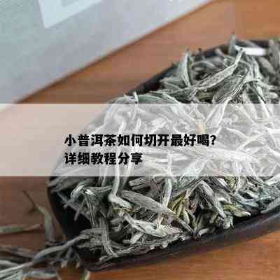 小普洱茶如何切开更好喝？详细教程分享