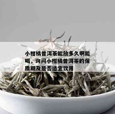 小柑橘普洱茶能放多久啊能喝，询问小柑橘普洱茶的保质期及是否适宜饮用