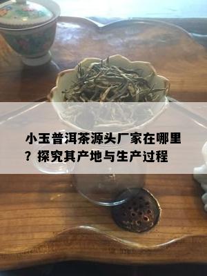 小玉普洱茶源头厂家在哪里？探究其产地与生产过程