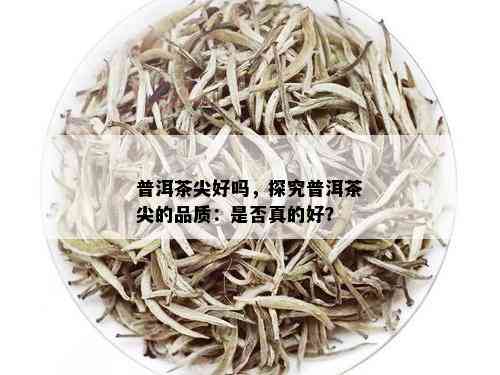 普洱茶尖好吗，探究普洱茶尖的品质：是否真的好？