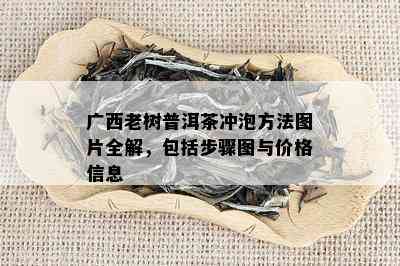 广西老树普洱茶冲泡方法图片全解，包括步骤图与价格信息