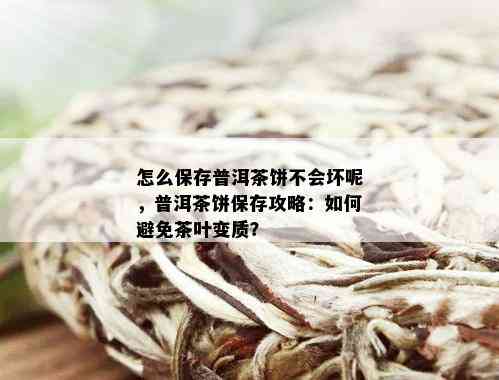 怎么保存普洱茶饼不会坏呢，普洱茶饼保存攻略：如何避免茶叶变质？