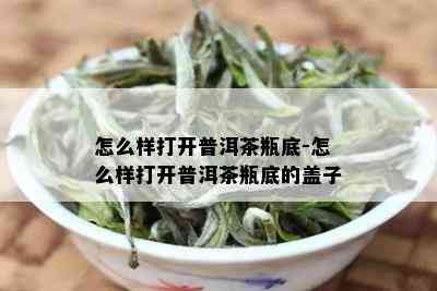 怎么样打开普洱茶瓶底-怎么样打开普洱茶瓶底的盖子