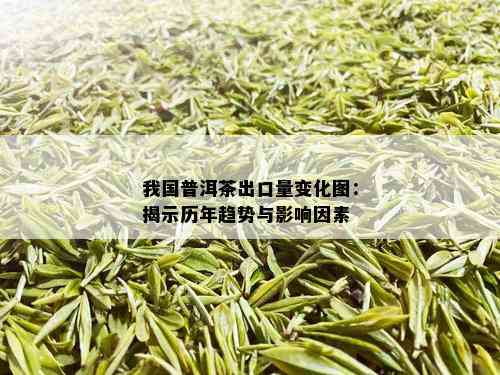 我国普洱茶出口量变化图：揭示历年趋势与影响因素