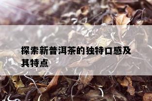 探索新普洱茶的独特口感及其特点