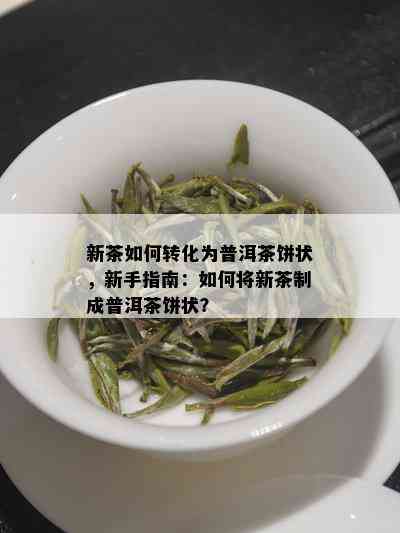 新茶如何转化为普洱茶饼状，新手指南：如何将新茶制成普洱茶饼状？