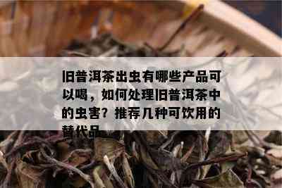 旧普洱茶出虫有哪些产品可以喝，如何处理旧普洱茶中的虫害？推荐几种可饮用的替代品