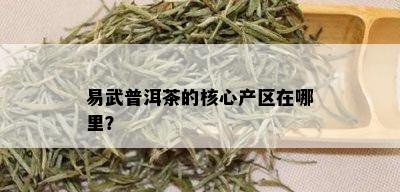 易武普洱茶的核心产区在哪里？