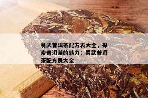 易武普洱茶配方表大全，探索普洱茶的魅力：易武普洱茶配方表大全