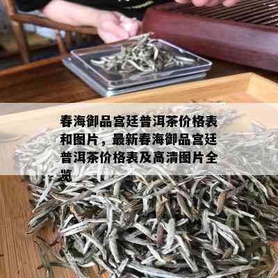 春海御品宫廷普洱茶价格表和图片，最新春海御品宫廷普洱茶价格表及高清图片全览