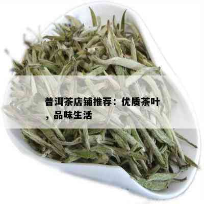 普洱茶店铺推荐：优质茶叶，品味生活