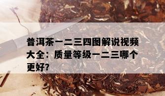 普洱茶一二三四图解说视频大全：质量等级一二三哪个更好？