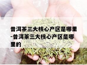 普洱茶三大核心产区是哪里-普洱茶三大核心产区是哪里的