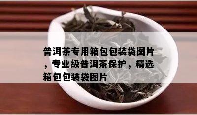 普洱茶专用箱包包装袋图片，专业级普洱茶保护，精选箱包包装袋图片