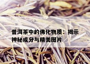 普洱茶中的佛化物质：揭示神秘成分与精美图片