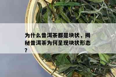 为什么普洱茶都是块状，揭秘普洱茶为何呈现块状形态？