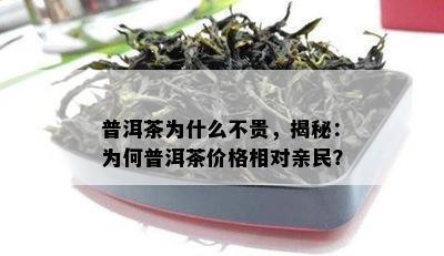 普洱茶为什么不贵，揭秘：为何普洱茶价格相对亲民？