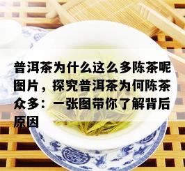 普洱茶为什么这么多陈茶呢图片，探究普洱茶为何陈茶众多：一张图带你了解背后原因