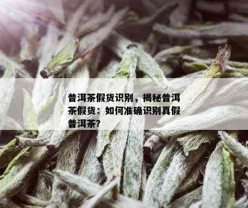 普洱茶假货识别，揭秘普洱茶假货：如何准确识别真假普洱茶？