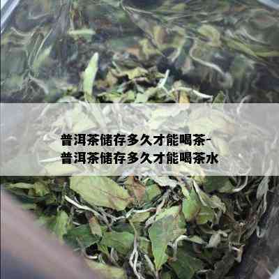 普洱茶储存多久才能喝茶-普洱茶储存多久才能喝茶水