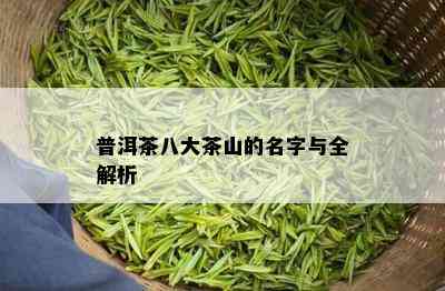 普洱茶八大茶山的名字与全解析