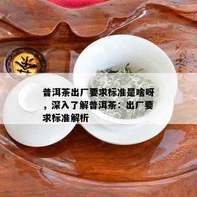 普洱茶出厂要求标准是啥呀，深入了解普洱茶：出厂要求标准解析