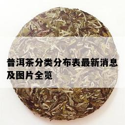 普洱茶分类分布表最新消息及图片全览