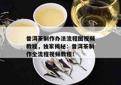 普洱茶制作办法流程图视频教程，独家揭秘：普洱茶制作全流程视频教程！