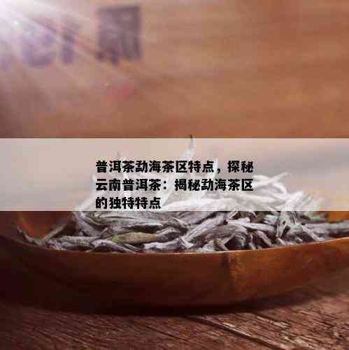 普洱茶勐海茶区特点，探秘云南普洱茶：揭秘勐海茶区的独特特点