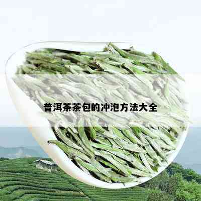 普洱茶茶包的冲泡方法大全