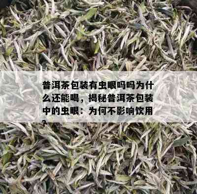 普洱茶包装有虫眼吗吗为什么还能喝，揭秘普洱茶包装中的虫眼：为何不影响饮用？