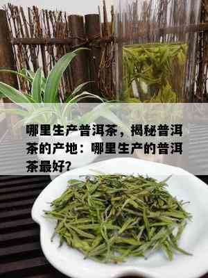 哪里生产普洱茶，揭秘普洱茶的产地：哪里生产的普洱茶更好？