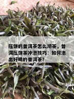 压饼的普洱茶怎么沏茶，普洱压饼茶冲泡技巧：如何泡出好喝的普洱茶？