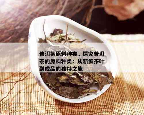 普洱茶原料种类，探究普洱茶的原料种类：从新鲜茶叶到成品的独特之旅