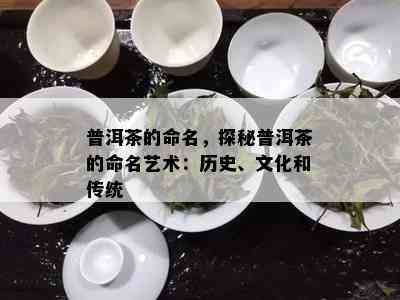 普洱茶的命名，探秘普洱茶的命名艺术：历史、文化和传统